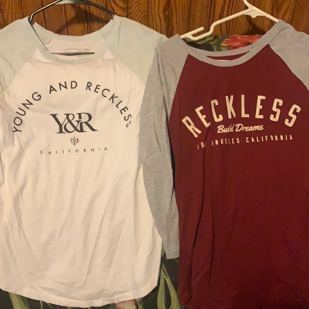 2 y&r shirts